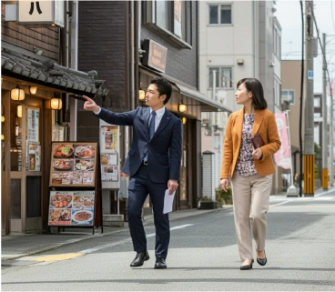 東北での飲食店開業に精通した専門スタッフによる丁寧なサポート